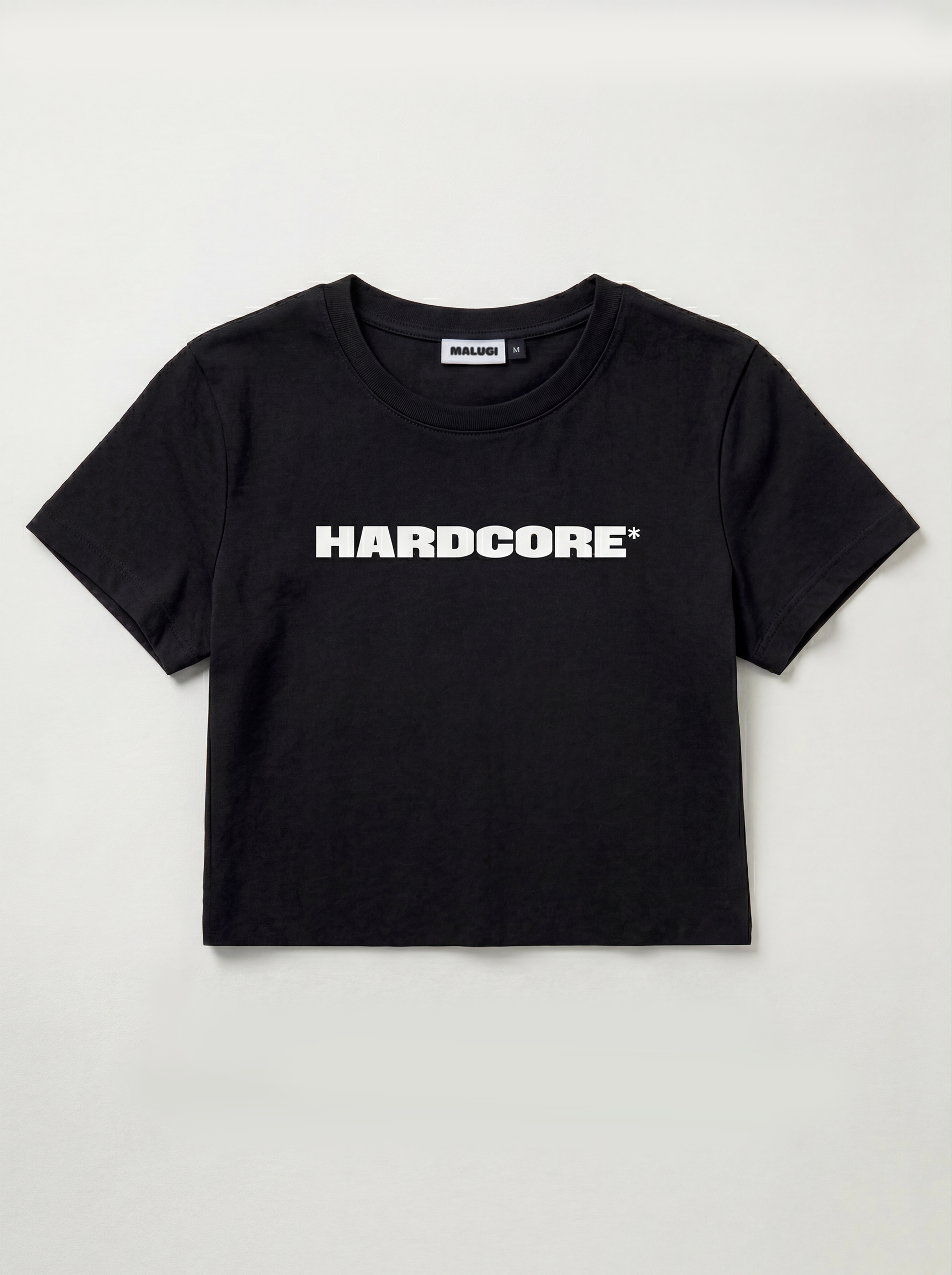 HARDCORE*HAPPINESS Baby Tee (Girlie)