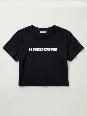 HARDCORE*HAPPINESS Baby Tee (Girlie)